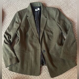 J. Crew Dark Green Blazer